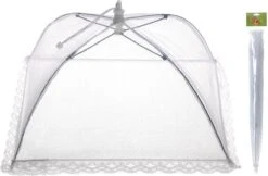 Merkloos Opvouwbaar Vliegennetje / Vliegenkapje 45 X 45 Cm - Hoogte 20 Cm -Buitenkampeer Winkel 1200x787 2