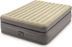 Intex Prime Comfort - Luchtbed - 2-Persoons - 152x203x51 Cm (BxLxH) - Grijs - Met Ingebouwde Motorpomp -Buitenkampeer Winkel 1200x792 3