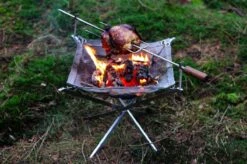 Firekorf + Grill + Spit : Opvouwbare Vuurkorf / Vuurschaal Met Rooster En Spit - Draagbare BBQ - Opbergtas - Kampeer Grill - Kookset 22 Firekorf + Grill + Spit : Opvouwbare Vuurkorf / Vuurschaal Met Rooster En Spit - Draagbare BBQ - Opbergtas - Kampeer Grill - Kookset -Buitenkampeer Winkel 1200x799 78