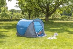 Dunlop Pop Up Tent 220 X 120 X 90 Cm - Grijs/ Blauw - 1 Persoons -Buitenkampeer Winkel 1200x800 18