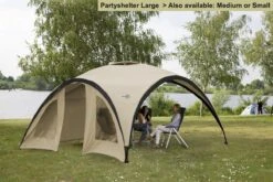 Bo-Camp Party Shelter - Partytent Small - 3x3x2,18 Meter -Buitenkampeer Winkel 1200x801