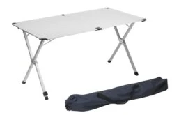 Campart Campingtafel XL TA-0806 - Opvouwbaar, Lichtgewicht En Met Verstelbare Poten - Kampeertafel Inklapbaar Inclusief Opbergtas - 140 X 80 X 70 Cm - Wit 28 Campart Campingtafel XL TA-0806 - Opvouwbaar, Lichtgewicht En Met Verstelbare Poten - Kampeertafel Inklapbaar Inclusief Opbergtas - 140 X 80 X 70 Cm - Wit -Buitenkampeer Winkel 1200x802