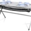 Campart Campingtafel XL TA-0806 - Opvouwbaar, Lichtgewicht En Met Verstelbare Poten - Kampeertafel Inklapbaar Inclusief Opbergtas - 140 X 80 X 70 Cm - Wit -Buitenkampeer Winkel 1200x811 4