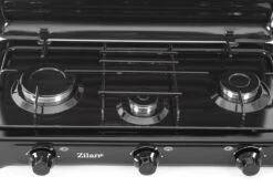 Zilan - Gas Kooktoestel 3 Pits - Campingkooktoestel - Gaskookplaat - Zwart 9 Zilan - Gas Kooktoestel 3 Pits - Campingkooktoestel - Gaskookplaat - Zwart -Buitenkampeer Winkel 1200x819 4
