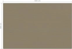 VidaXL Tenttapijt 400x600 Cm Taupe -Buitenkampeer Winkel 1200x819 5