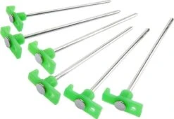 TEC Tentharing 24cm Met Kunststof Haak Glow-in-the-dark Set Van 6 Stuks