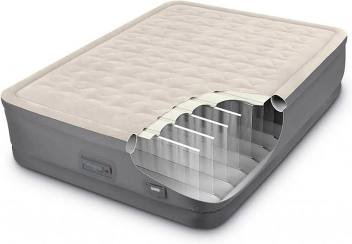 Intex Premaire II Elevated Queen Luchtbed - 2-persoons - 203x152x46 Cm 4 Intex Premaire II Elevated Queen Luchtbed - 2-persoons - 203x152x46 Cm - Afbeelding 2