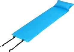Springos Slaapmat | Zelfopblazend | 186 Cm | Inclusief Hoes & Hoofdkussen | Lichtblauw -Buitenkampeer Winkel 1200x848 2