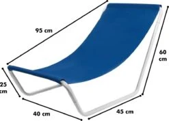 In Round Strandstoel Met Opbergtas – Opvouwbaar / Inklapbaar – Blauw – Campingstoel – Vouwstoel – Visstoel – Strand Stoel / Stoelen – Lichtgewicht Kampeerstoel – Beach Chair – Voor Volwassenen – Outdoor – Camping -Buitenkampeer Winkel 1200x860 3
