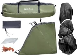 Pro-Tec Tent Nybro Automatisch 240x205x140 Cm Donkergroen -Buitenkampeer Winkel 1200x866