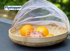 Voedselkap - Vliegenkapjes Bamboe Set 3 Stuks - Flystopper -Buitenkampeer Winkel 1200x880 6