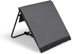 Set Van 2 Strandmatten Met Verstelbare Rugleuning - Gevuld Met Comfortschuim, Ultralicht En Opvouwbaar Om Ruimte Te Besparen – Grijs -Buitenkampeer Winkel 1200x896 2