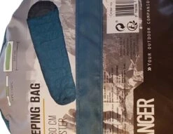 Max Ranger - XL Mummieslaapzak Blauw 220 X 80 Cm - Extra Grote Mummieslaapzak - XL Mummie Slaapzak Blauw -Buitenkampeer Winkel 1200x930