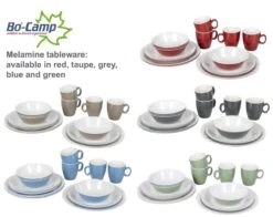 Bo-Camp Servies - Campingbord - 100% Melamine - 16-delig - Grijs -Buitenkampeer Winkel 1200x954 1