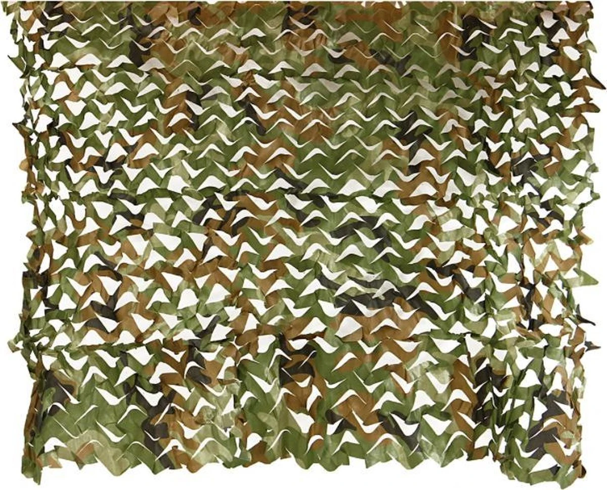Camouflagenet 3x5m Groen 11 Camouflagenet 3x5m Groen - Afbeelding 9