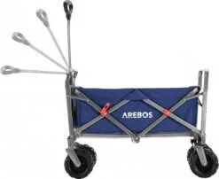 AREBOS Handkar | Transportwagen | Apparatuurwagen | Opvouwbaar | Blauw 23 AREBOS Handkar | Transportwagen | Apparatuurwagen | Opvouwbaar | Blauw -Buitenkampeer Winkel 1200x981 4