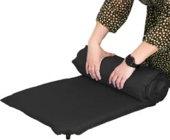 Springos Slaapmat | Zelfopblazend | 180 Cm | Inclusief Hoes | Zwart -Buitenkampeer Winkel 1200x986 3