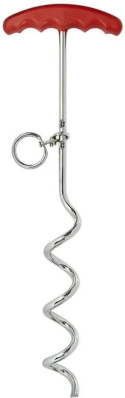 PROPLUS Pro Plus Aanlegspiraal - Hondenpen Met Handvat En Ring - Lengte 39 Cm -Buitenkampeer Winkel 379x1200 1