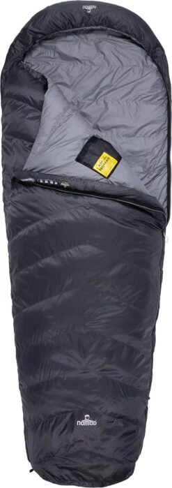 NOMAD® Taurus 250 Slaapzak | 210x80cm Grijs | Lichtgewicht & Kwalitatief | Slaapzak | Incl Hoes -Buitenkampeer Winkel 424x1200 1