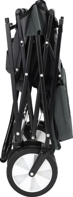 Monzana Bolderkar Opvouwbaar - 100 Liter - Met Afneembaar Dak Grijs -Buitenkampeer Winkel 447x1200