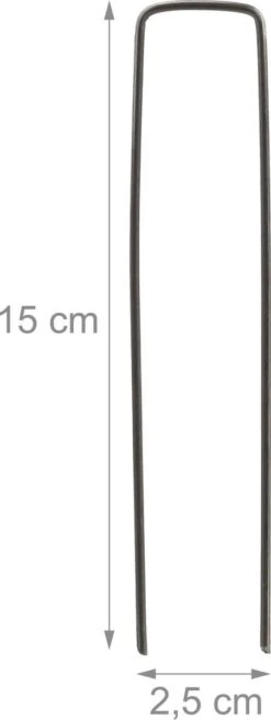 Relaxdays 100x Gronddoekpen - Grondanker - Haring - Gronddoekhaak - Grondhaken - 2mm -Buitenkampeer Winkel 452x1200 1