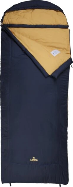 NOMAD® Aztec Comfort Slaapzak | 220x80cm Blauw | Lichtgewicht & Kwalitatief | Dekenmodel Slaapzak | Incl Hoes -Buitenkampeer Winkel 468x1200