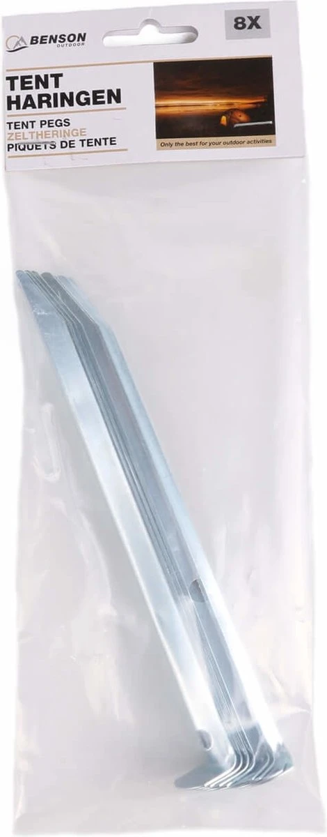 Benson Tentharingen 18 Cm - 8 Stuks 3 Benson Tentharingen 18 Cm - 8 Stuks - Afbeelding 2
