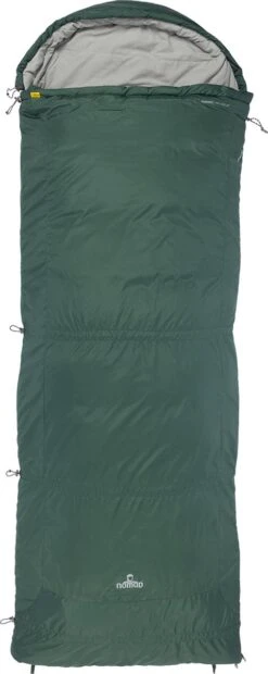 NOMAD® Triple-S Premium Plus Slaapzak (Links) | 220x80cm Groen | Lichtgewicht & Kwalitatief | Slaapzak | Incl Hoes