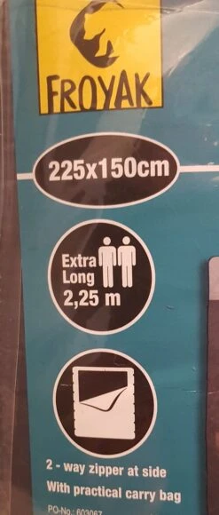 Froyak - 2-persoons Slaapzak XXL Grijs 225 X 150 Cm - Tweepersoonsslaapzak - Tweepersoons - Slaapzak 7 Froyak - 2-persoons Slaapzak XXL Grijs 225 X 150 Cm - Tweepersoonsslaapzak - Tweepersoons - Slaapzak -Buitenkampeer Winkel 511x1200 1