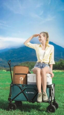 Flextail Gear Bolderkar Opvouwbaar Ezy Wagon - Tot 100KG - Wielen Loskoppelbaar - Zwart -Buitenkampeer Winkel 674x1200 9