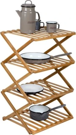 Bo-Camp - Urban Outdoor Collection - Legkast - Fitzroy - L - Bamboe -Buitenkampeer Winkel 677x1200