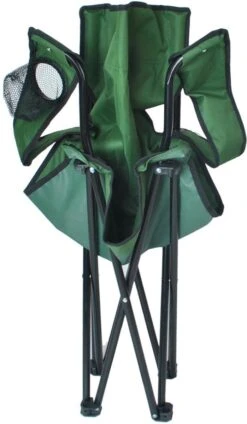 Campingstoel - Inklapbaar Visstoel - Vouwstoel - Comfortabel - Opvouwbaar Stoel - Max. 120 KG - Groen - Rheme -Buitenkampeer Winkel 699x1200