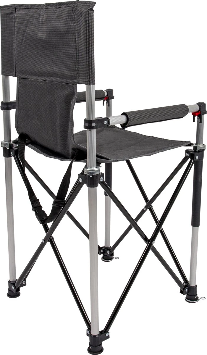 Bo-Camp Kinder Campingstoel Compact - Antraciet 5 Bo-Camp Kinder Campingstoel Compact - Antraciet - Afbeelding 3