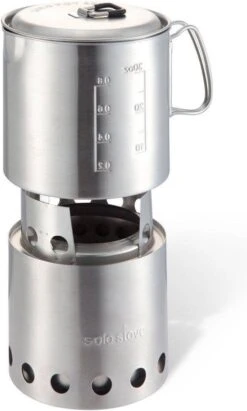 Solo Stove Lite Draagbare Kooktoestel. Geen Vloeibare Brandstof Nodig. Krachtige Efficiënte Houtverbranding En Weinig Rook. Voor 1-2 Personen, 304 Roestvrijstaal, Compact ⌀ 10,8 Cm, Hoogte 14,5 Cm, 255g. -Buitenkampeer Winkel 722x1200 2