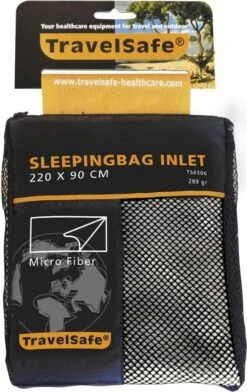 Travelsafe Microfiber Inlet - Deken - 1pers. - White Natural