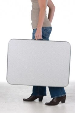 Merkloos Campingtafel - Opklapbaar - 75 X 55 X 70 Cm - Compact - Met Handvat -Buitenkampeer Winkel 798x1200