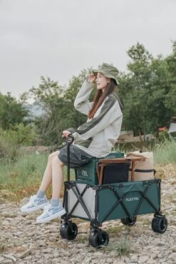 Flextail Gear Bolderkar Opvouwbaar Ezy Wagon - Tot 100KG - Wielen Loskoppelbaar - Zwart -Buitenkampeer Winkel 800x1200 32