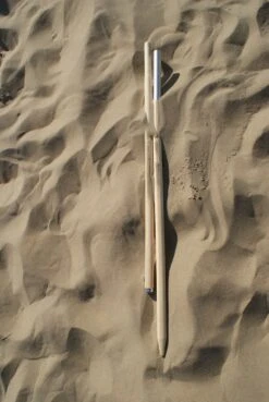 Sunline TOPPER!! Strand Windscherm Kobalt Blauw - Wit - 5 Meter Sterk Dralon Met 2 Delige Stokken 180 Cm -Doekhoogte 140 Cm -Buitenkampeer Winkel 804x1200 6