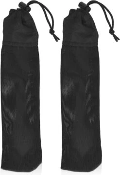 Navaris 2x Spork Titanium Campingbestek - Vork, Mes En Lepel In één - Bestek Voor Onderweg En Op Reis - Lichtgewicht - Inclusief Bewaarzakje -Buitenkampeer Winkel 820x1200 1