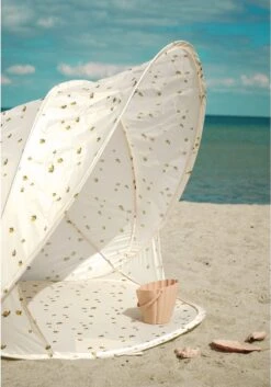 Konges Sløjd - Beach Tent Pop Up Shelter - Strandtent - Tent - Anti UV - Lemon -Buitenkampeer Winkel 839x1200