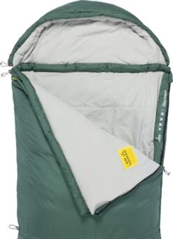 NOMAD® Triple-S Premium Plus Slaapzak (Links) | 220x80cm Groen | Lichtgewicht & Kwalitatief | Slaapzak | Incl Hoes -Buitenkampeer Winkel 869x1200
