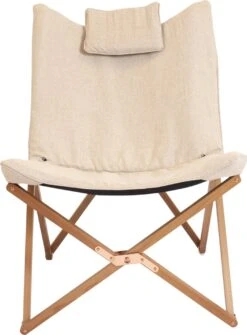 Bo-Camp Urban Outdoor Collection - Relaxstoel - Bloomsbury - M - Oxford Polyester - Beige
