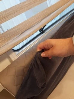 Bankhoes Voor Camper / Mobilhome / Caravan Carré Stretch Badstofhoes Per Stuk Kleur Antraciet Universeel Model -Buitenkampeer Winkel 900x1200 8