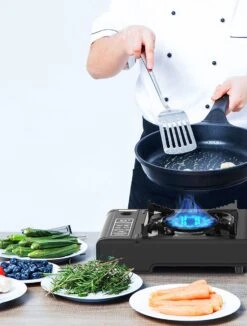 Camping Kooktoestel - Draagbaar Gasfornuis - Incl. 20x Gasflessen En Koffer -Buitenkampeer Winkel 908x1200 3