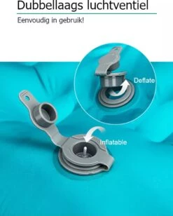 Naturehike® 3D Luchtmatras Premium - Comfortabel R-waarde 2.0 - Extra Dikke Slaapmat - Luchtbed Kamperen - Opblaasbaar Matras - Lichtgewicht - Outdoor - Camping -Buitenkampeer Winkel 961x1200 1