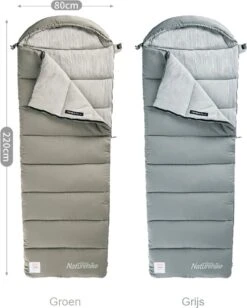 Naturehike® Slaapzak Katoen - 6 Tot 1 Graden - Slaapzakken Volwassenen - 220*80cm - 4 Seizoenen Slaapzak Lente, Zomer, Herfst & Winter - Lichtgewicht & Waterdicht -Buitenkampeer Winkel 963x1200